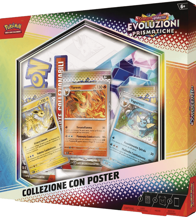 Collezione Con Poster Evoluzioni Prismatiche